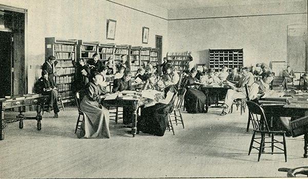 科罗拉多州立师范学校文学实验室，1894-95年